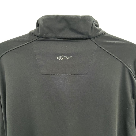 GREG NORMAN BLACK PLAY DRY PERFORMANCE QUARTER ZIP PULLOVER - Picture 9 of 12